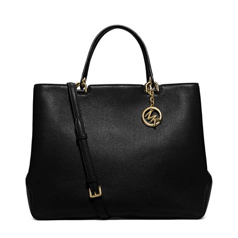 michael kors anabelle leather tote black|Anabelle Leather Tote .